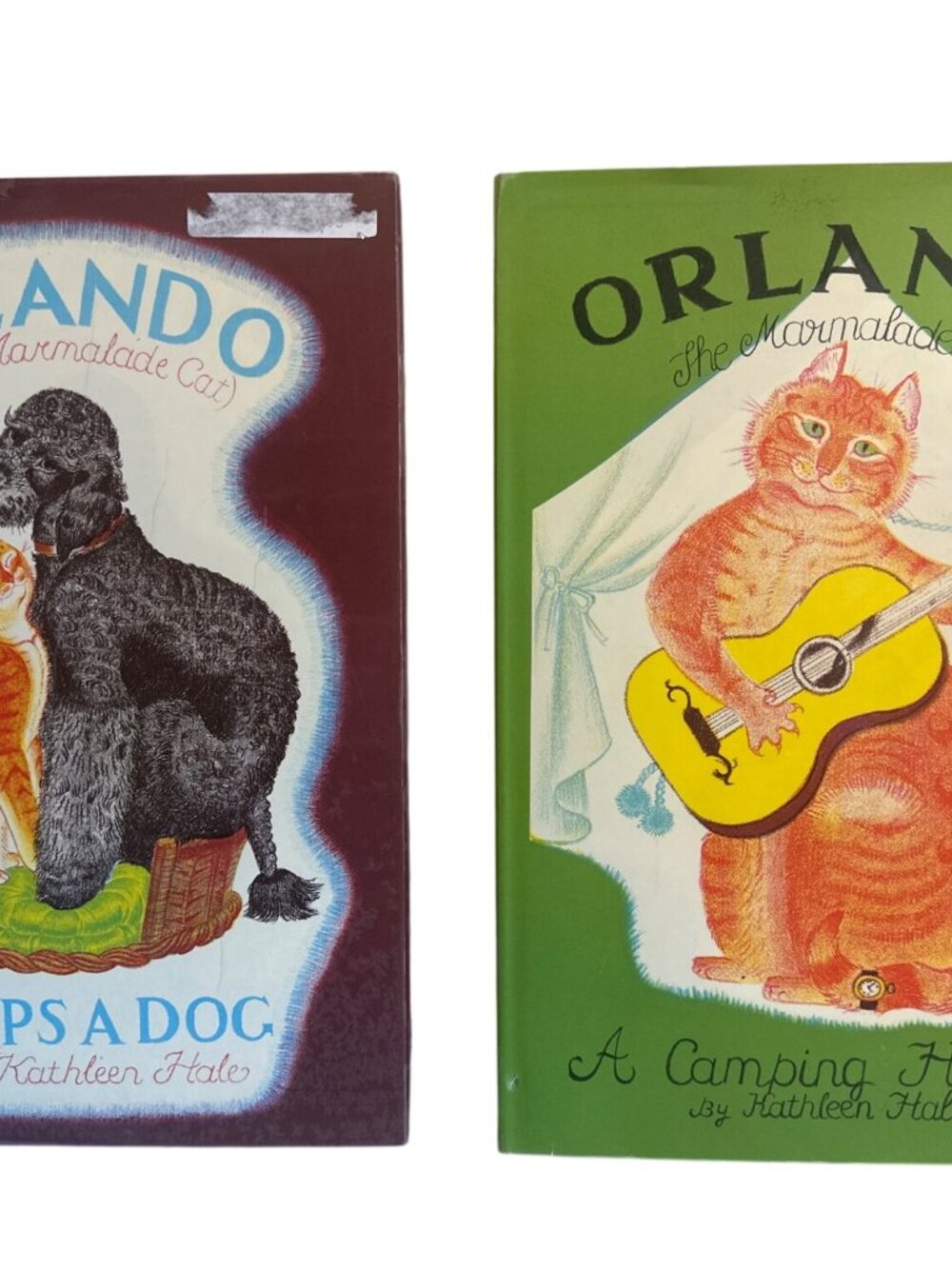 Orlando The Marmalade Cat Childrens Books Keeps A Dog  Kathleen Hale Hardcover